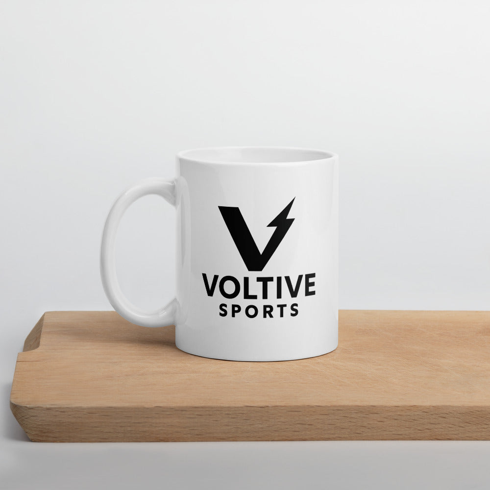 Voltive Sports White glossy mug