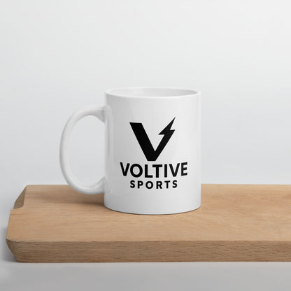 Voltive Sports White glossy mug
