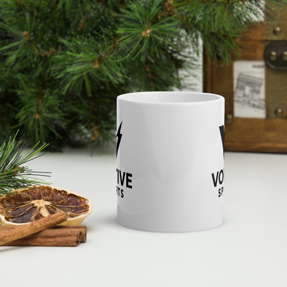 Voltive Sports White glossy mug