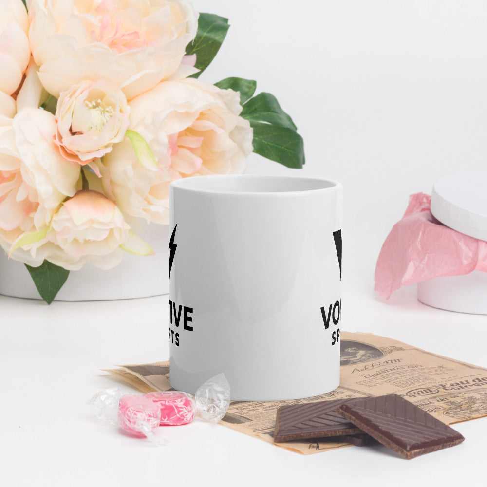 Voltive Sports White glossy mug