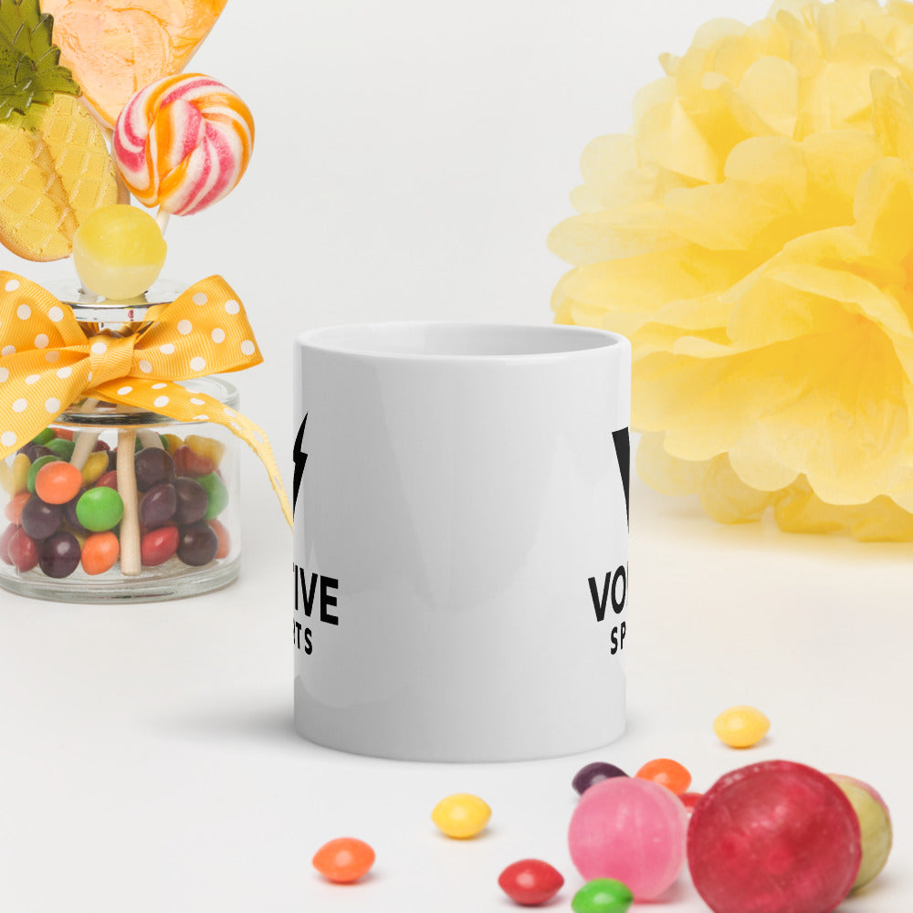 Voltive Sports White glossy mug