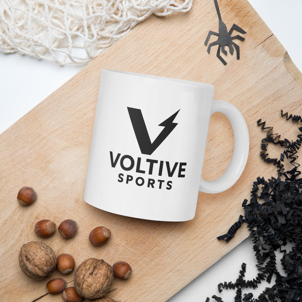 Voltive Sports White glossy mug