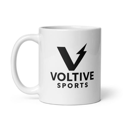 Voltive Sports White glossy mug