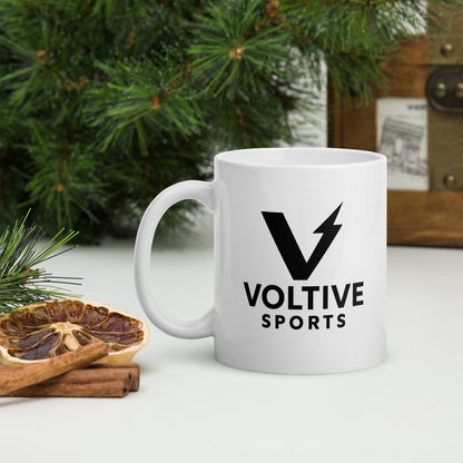 Voltive Sports White glossy mug