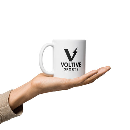 Voltive Sports White glossy mug