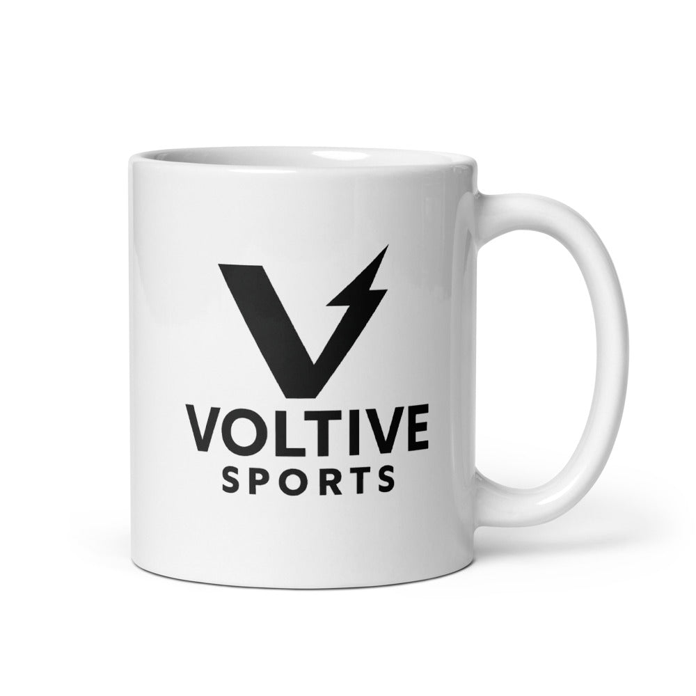 Voltive Sports White glossy mug