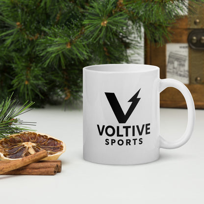 Voltive Sports White glossy mug